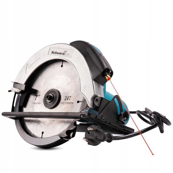 Mocna Pilarka Do Drewna Ręczna Piła Tarczowa Laser Najazdowa Przecinak