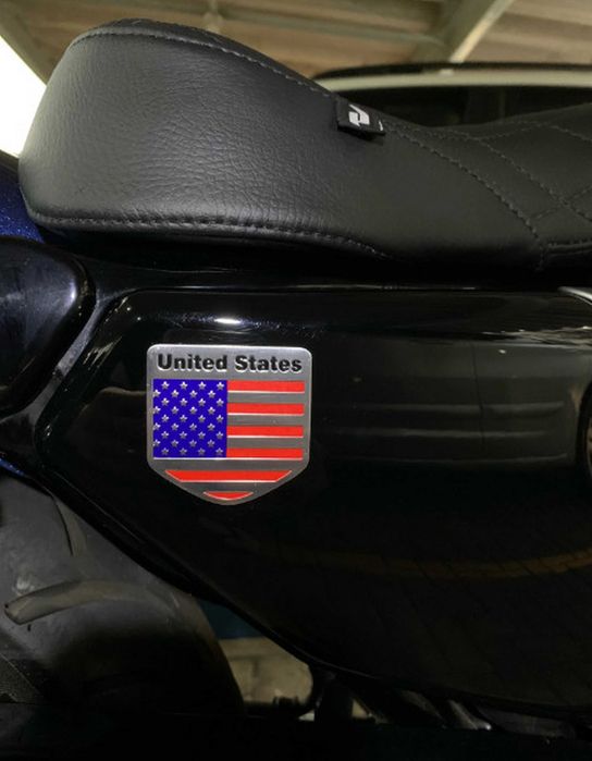 Наклейка Флаги алюминиевые