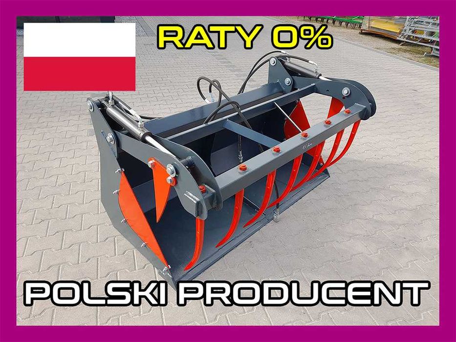 Nowy Łyżko-Krokodyl 1,4-2 m Euro SMS 2 siłowniki raty transport