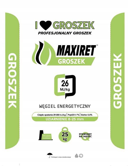 groszek 26 MJ/Kg