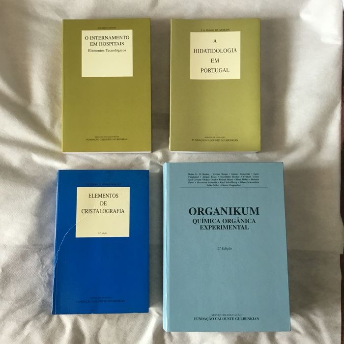 Livros da Fundação Gulbenkian