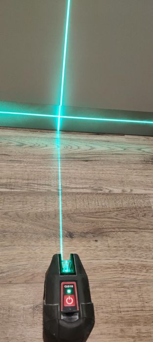 Laser krzyżowy Würta ZIELONY.