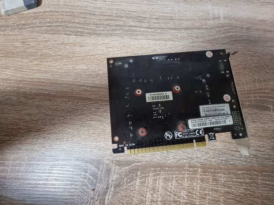 Продам відеокарту gt630 1024m(1gb) 128bit