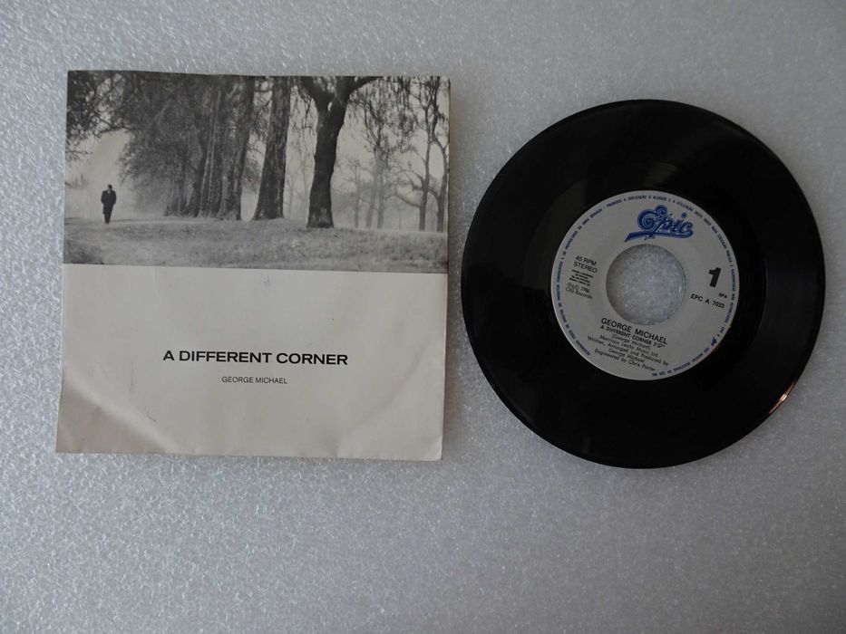 Disco vinil single - George Michael - A different corner