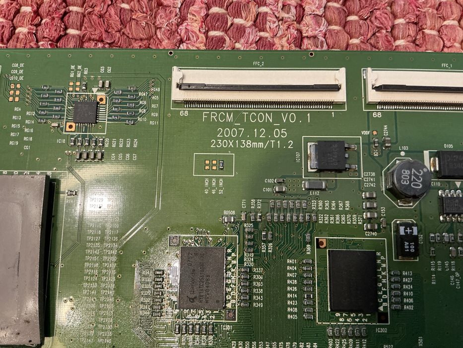 Samsung placa tcon para LE52A656A1F