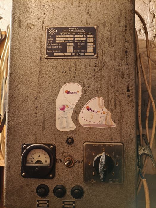 Prostownik selenowy PRL