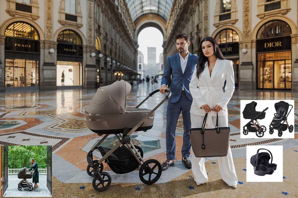 Espiro Miloo  Wózek 3w1 z fotelikiem avionaut lub cybex