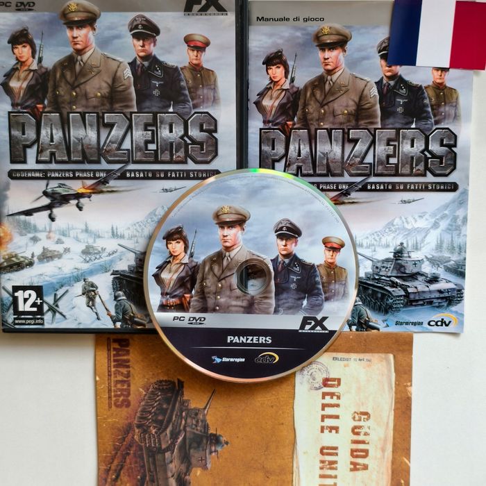 gra pc - codename panzers phase one - francuskie wydanie