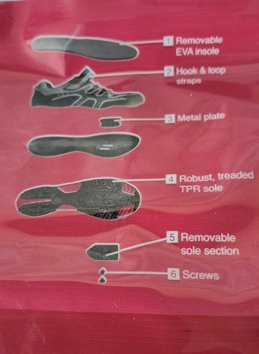 Damskie buty na rower rozm. 39 marki Crivit