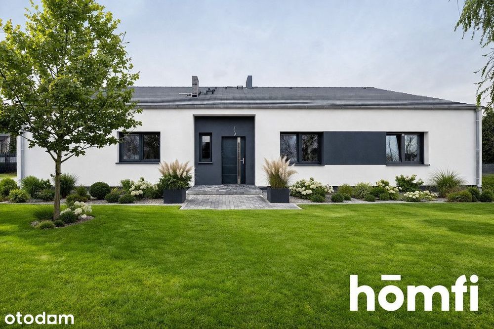 Parterowy dom w zabudowie bliźniaczej