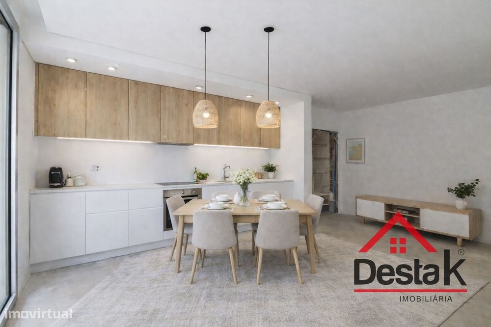 Apartamento T1 novo para venda em Viseu.
