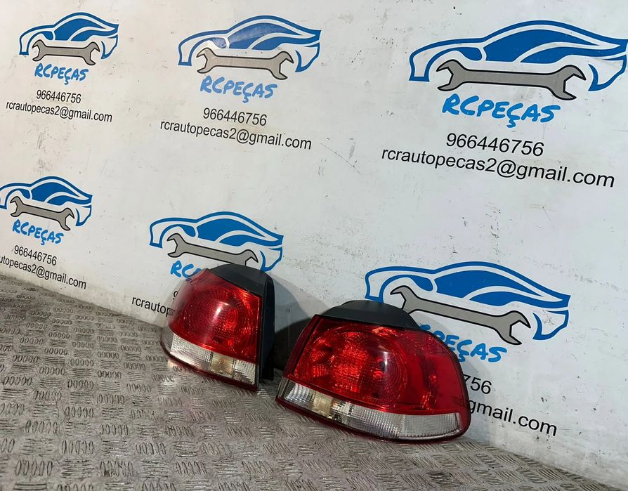 Conjunto Farolins Tras Traseiro Direito Esquerdo Original Volkswagen