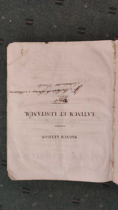 Magnum Lexicon Latinum et Lusitanum - 1863