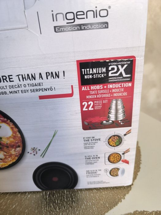 Zestaw Tefal Ingenio Emotion. 22 elementy