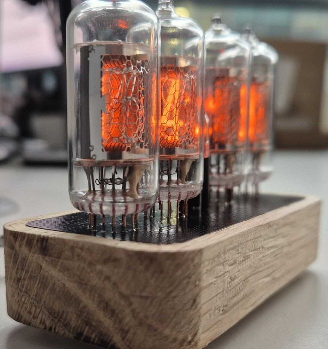 Zegarek Nixie Clock lampy Z5730M Arduino USB ATMega328PB