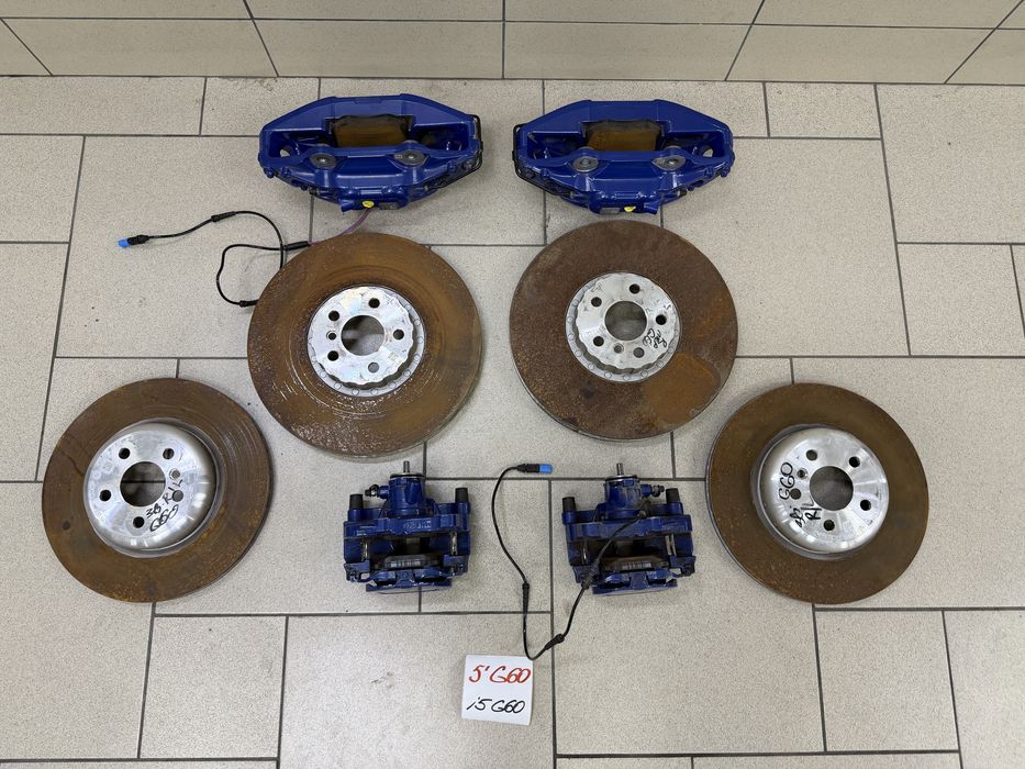 BMW i5 5 g60 м тормоза комлект тормозів бмв 5 і5 г60