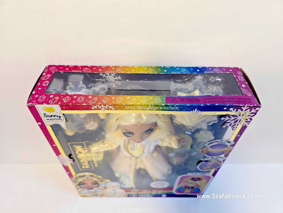 RAINBOW HIGH - Winter Wonderland Lalka Sunny Madison