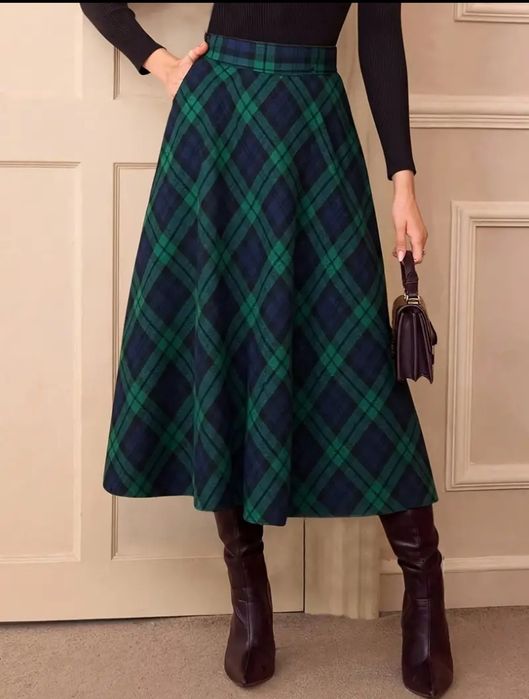 Спідниця-шотландка  в клітинку