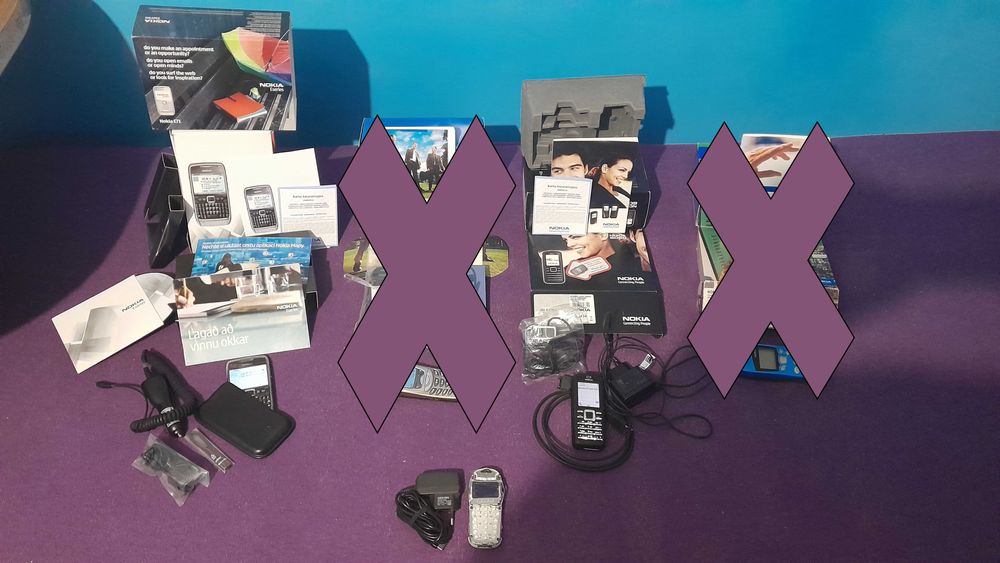 Nokia E71 + Nokia 6080