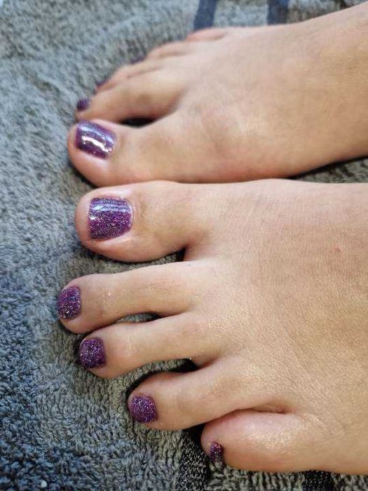 manicure  pedicure hybrydowy tytanowy