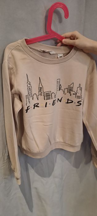 Bluza Friends  pudrowy róż