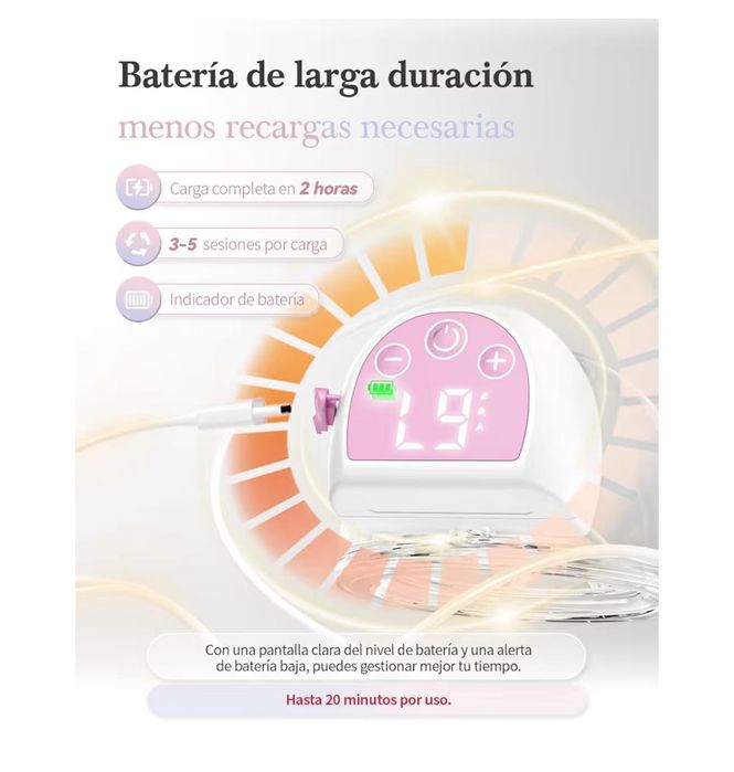 Bomba de tirar leite portátil