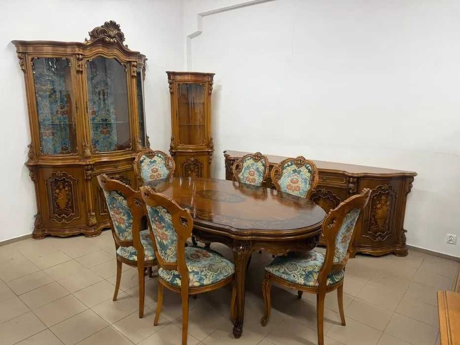 Unikatowa jadalnia w stylu włoskim. Intarsja. Transport cały kraj.