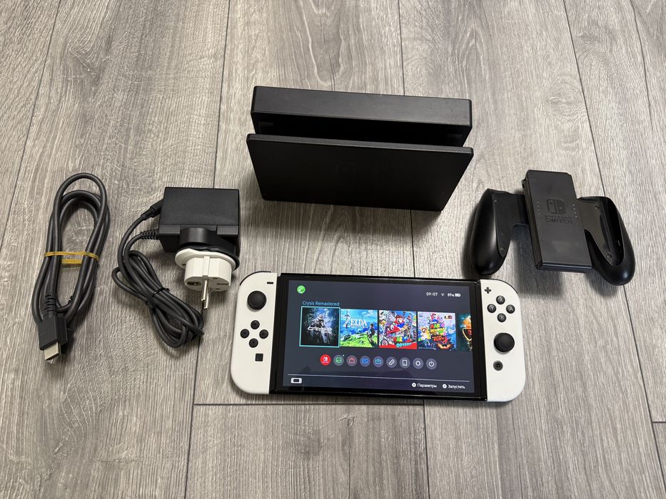 Nintendo switch oled 64+256gb з іграми