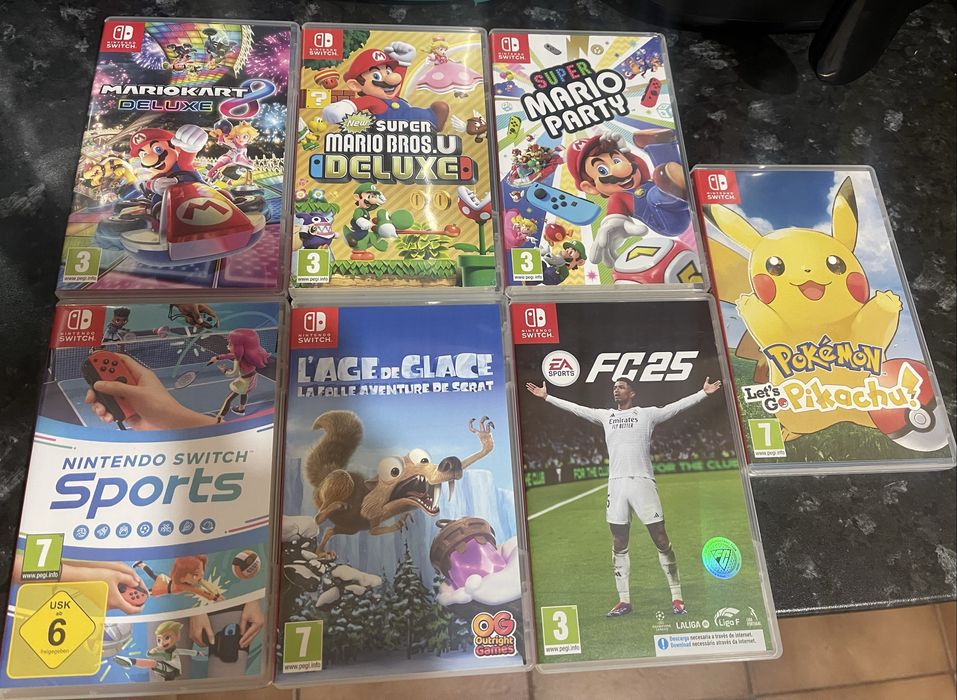 Jogos nintendo switch