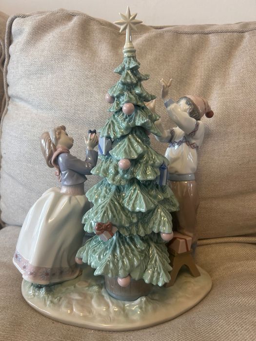 Lladró - Trimming the tree com caixa original