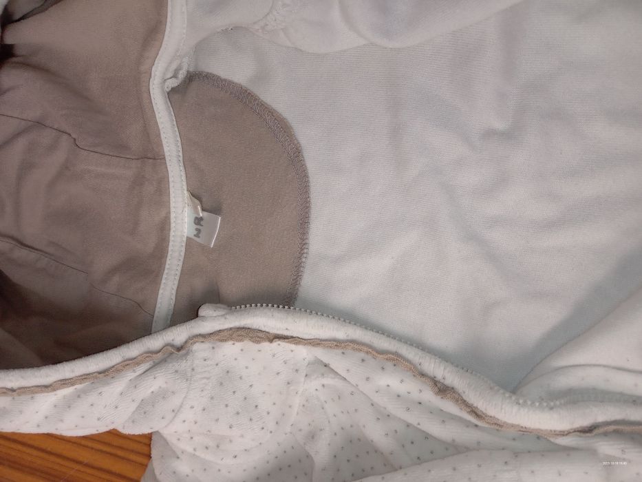 Ocieplane spodnie bluza 86cm