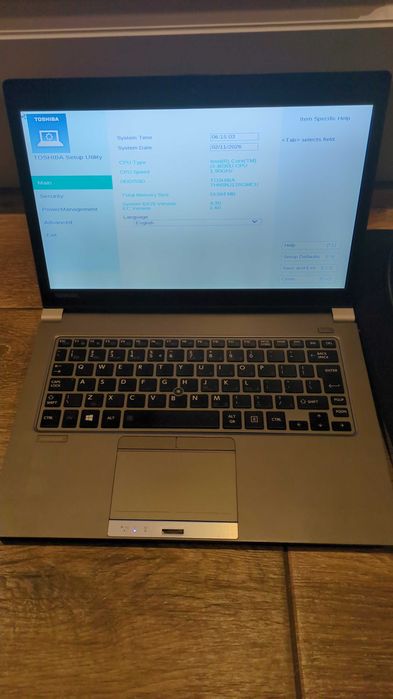Toshiba Portege Z30 i3 16GB RAM 128 GB SSD Windows 11 Pro