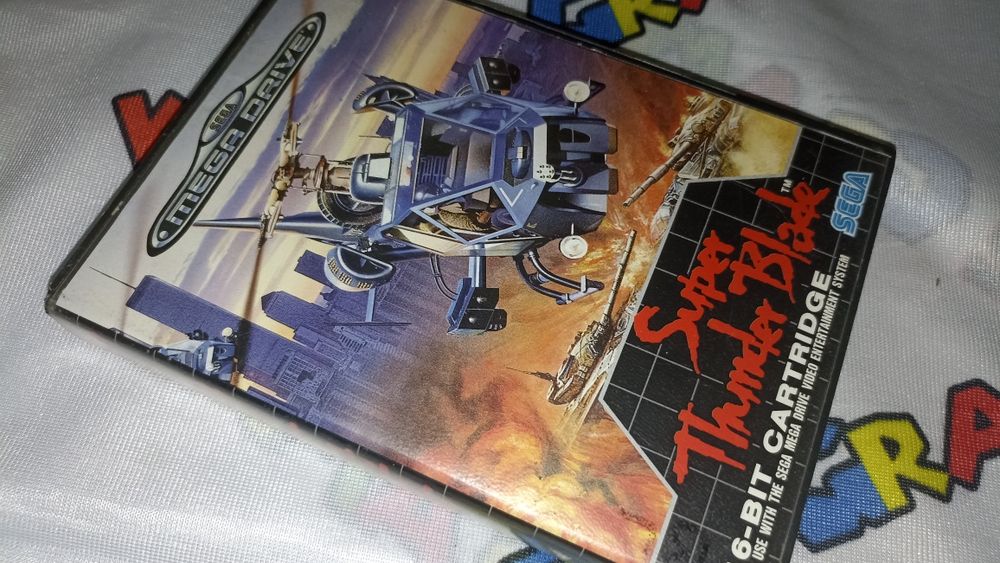 Super Thunder Black Sega Mega Drive kompletna możliwa zamiana SKLEP