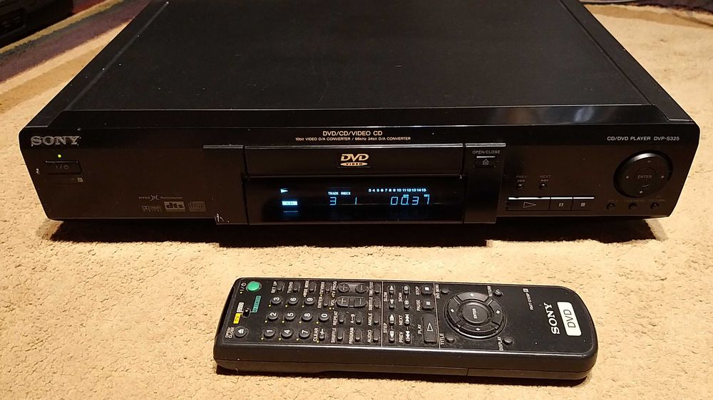 leitor CD,DVD Sony DVP-S325