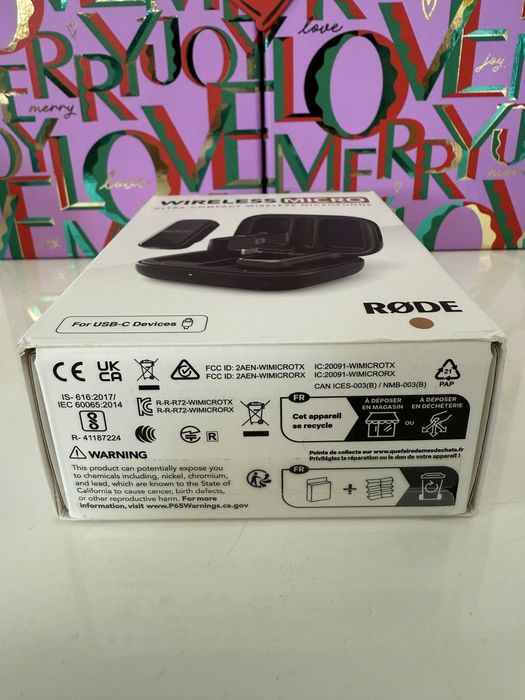 Wireless micro(на 2 персони)(USB-C)Microphone - RODE WIMICROC(HS4C2)