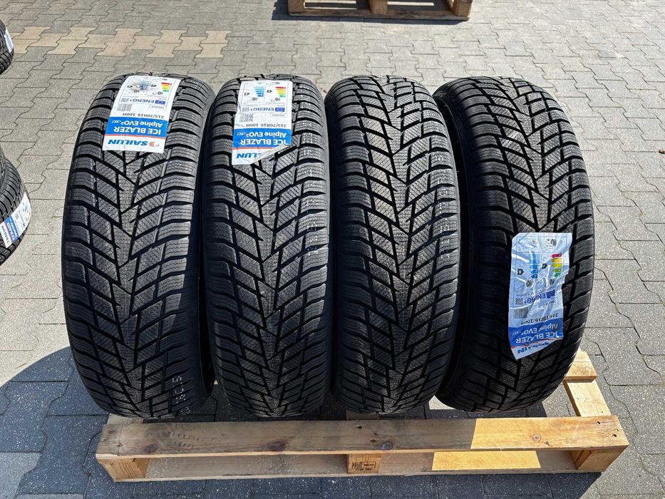 Okazja opony zimowe 215/70R16 100H SAILUN Ice Blazer Alpine EVO2 NOWY MODEL 2026 EV