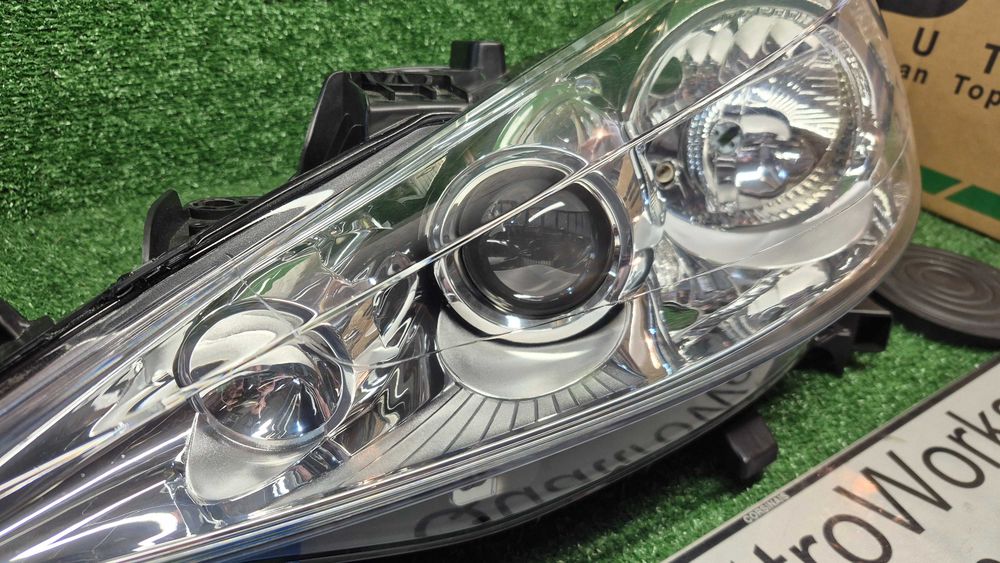 Otica Farol Esquerdo Peugeot 207 WA WC WK SW WD CC 2006 a 2013 Ref. 550-1140L-LDEMF NOVO DEPO