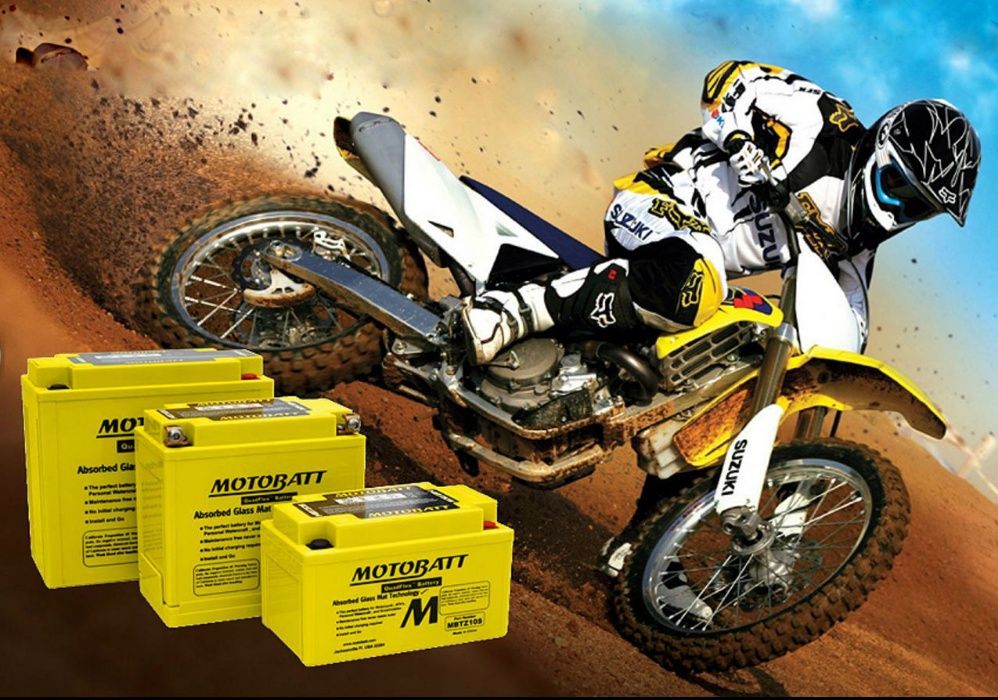 Новые МОТО АККУМУЛЯТОРЫ (Yuasa, Exide, Motobatt) АКБ для всех видов
