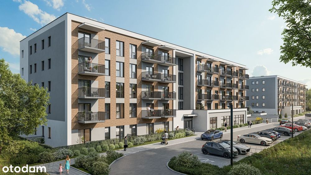 Kawalerka 26,44 m² z ogródkiem 15 m², parter | Natura Park B01