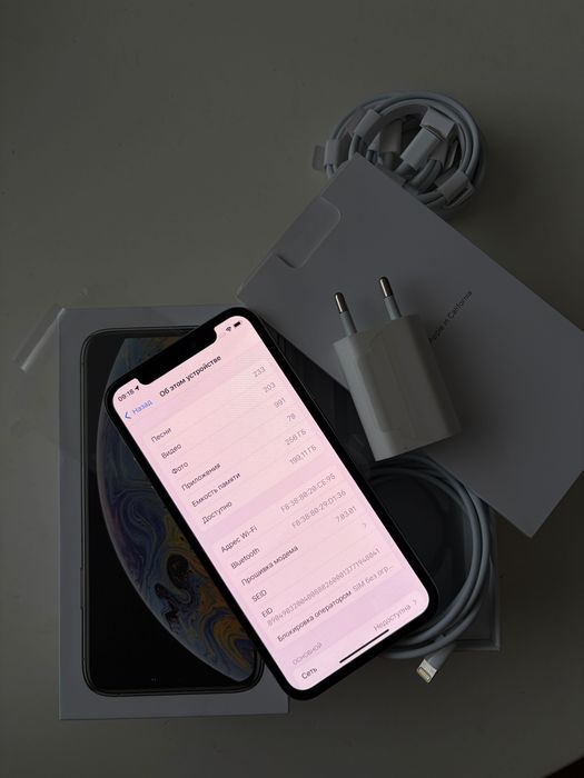 Iphone XS 256gb neverlock новый! Гарантия 1 год!