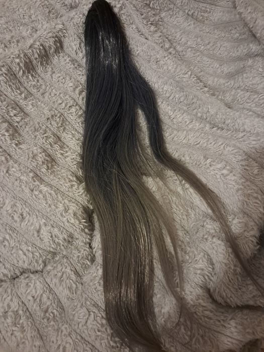 Шиньйон сіро-синій