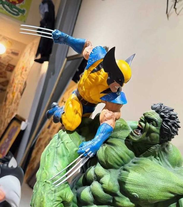 Statua figurka marvel Hulk Wolverine Xmen