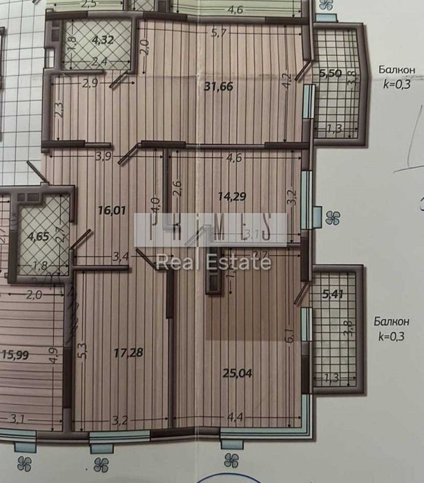 3-кімнатна квартира за адресою бульвар Дружби Народів (площа 118 м²) - Atlanta.ua - фото 23