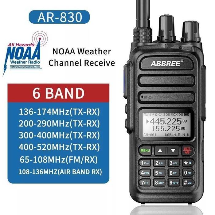 Радіостанція ABBREE AR-830 / RADTEL RT-830