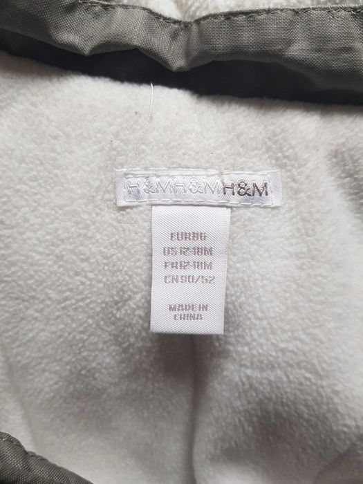 Kurtka H&M parka chlopieca r.86-92