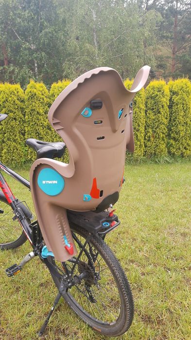 Fotelik rowerowy + bagażnik