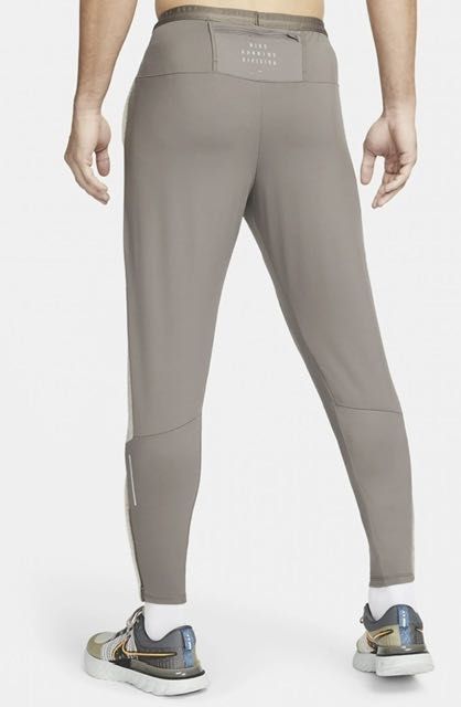 Nike Therma Fit Run Division Pants Elite Gray Joggers Medium Tall