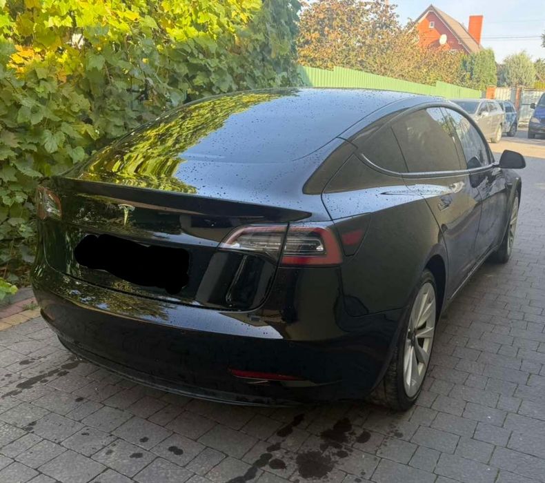 Електромобіль Tesla model 3 залізофосфат 2022 RWD