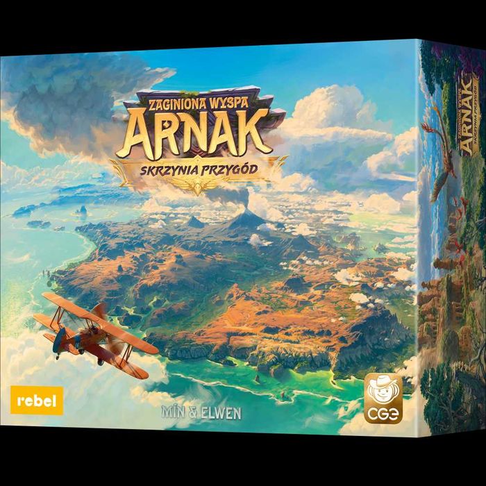 Zaginiona wyspa Arnak: Skrzynia przygód nowa sklep Warszawa PlanszON