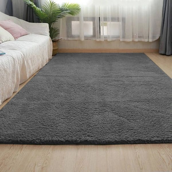 NOWY Dywan Puszysty Futrzany Villago Alpaca 200x300 Szary Soft Do Salonu Sypialni